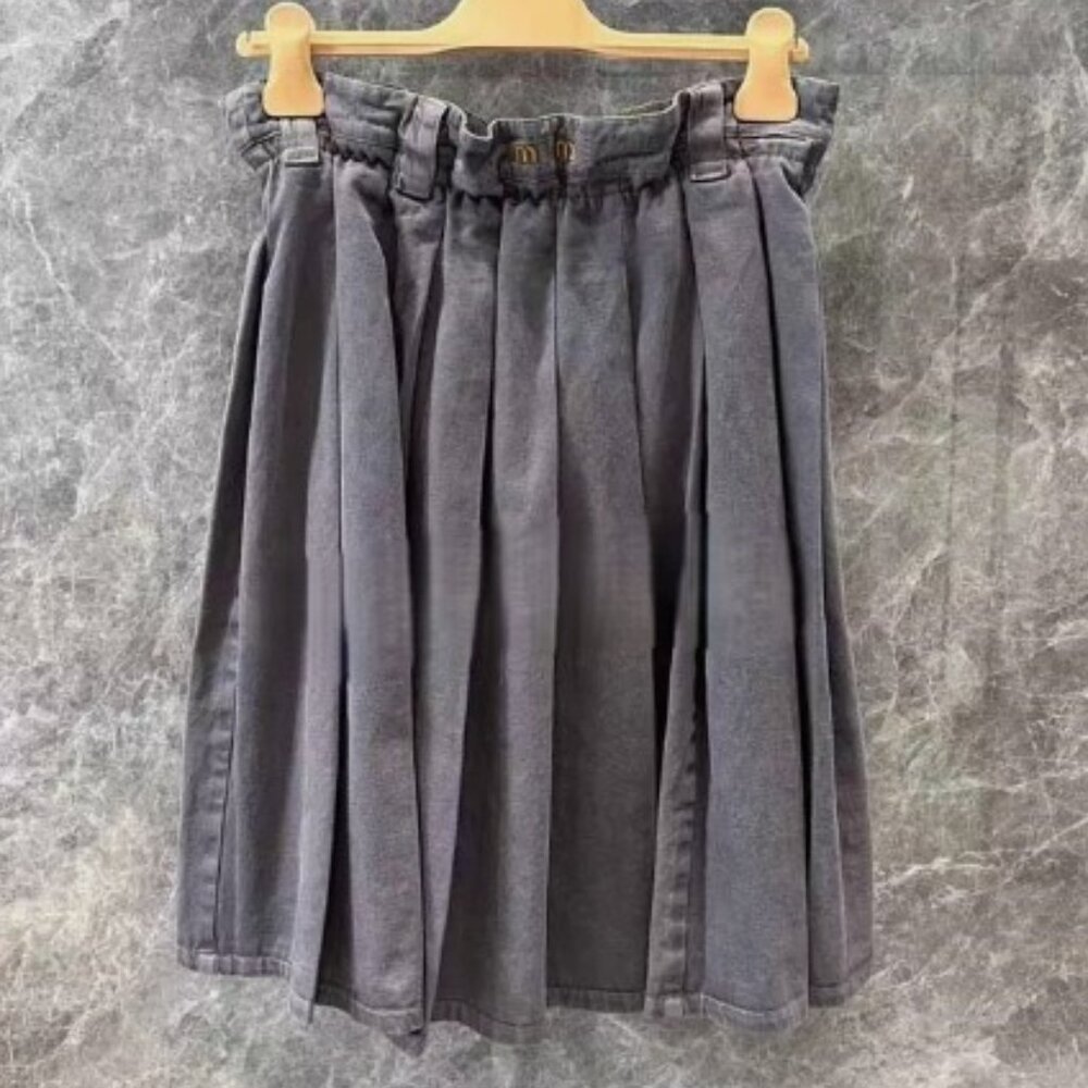 MIU MIU Denim Skirt Size Small Brand New W/ Tags